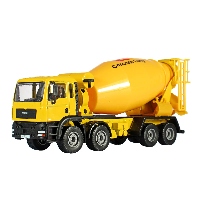 

KAIDIWEI 1:50 Alloy Engineering Vehicle Model Concrete Lorry Truck 8 wheel Car kid toys new year gift