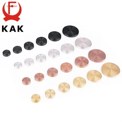 4Set/Bag KAK Glass Fastener Stainless Steel Advertising Screws Mirror Nails Decorative Cover Advertisement Fixing Screw Hardware