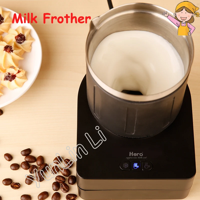 Electric Milk Frothers Coffee Milk Foaming Machine Automatic Milk Mixer Small Household Milk Mixing Machine