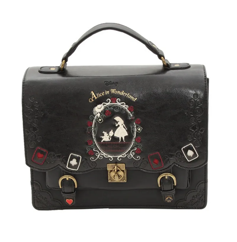 Alice In Wonderland Shoulder Bags axes femme vintage student