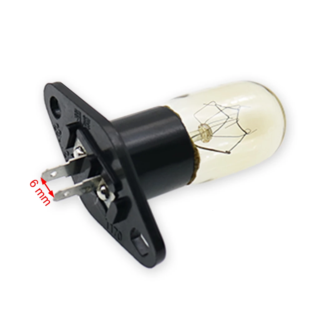 1 pezzo Nuovo Forno Lampadina Ad Alta Temperatura Forno A Microonde Lampadina Frigorifero Gamma di Illuminazione Cappuccio 230 V 20 W T170 serie per LG