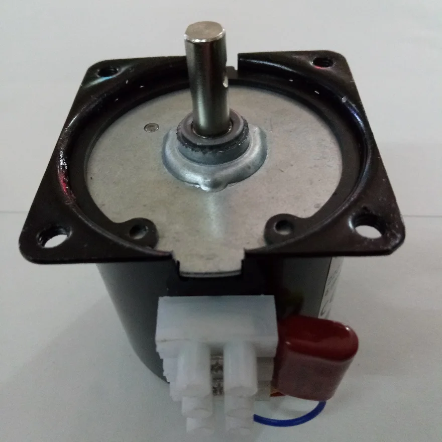 1PCS 60KTYZ Reversible Reduced Synchronous Motor with Permanent Magnet Gear Electric Model Grill Machine Terminal Motor