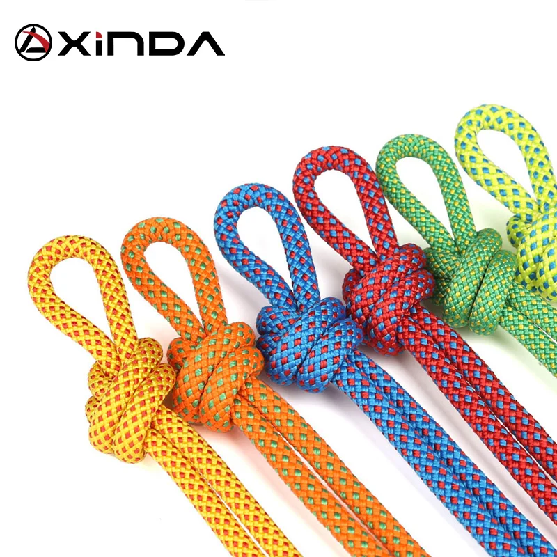 XINDA Escalada 10m Paracord Rock Climbing Rope Accessories Cord 6mm Diameter 5KN High Strength Paracord Safety Rope Survival