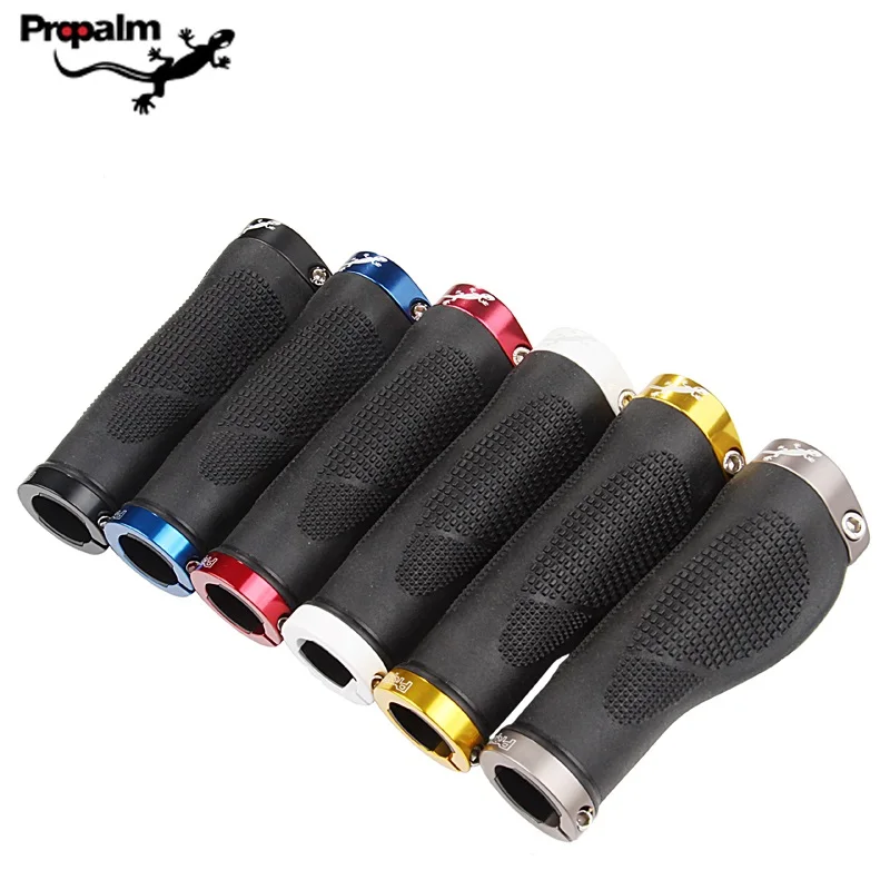 Propalm 1888EP Cycling Handlebar Grips Anti-Skid TPR Rubber Lockable Bicycle Handlegrip Mountain Bike Grip Road Bike Handle Grip