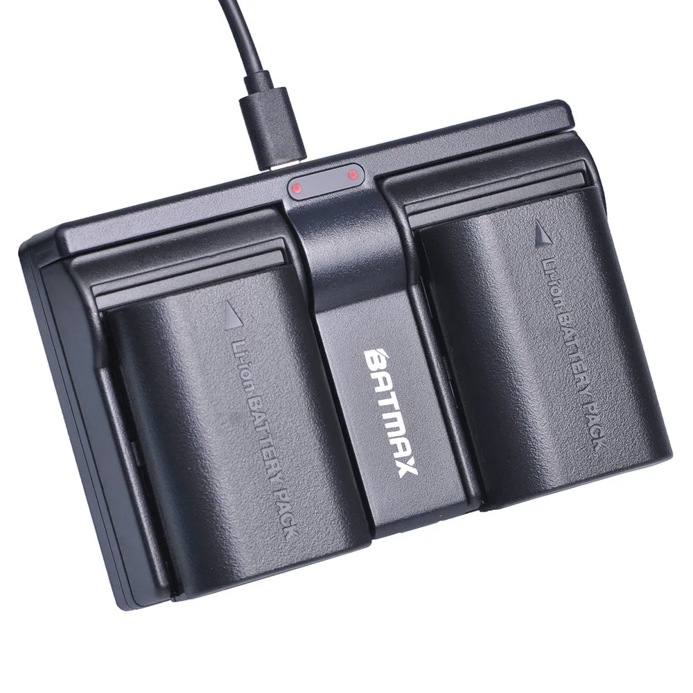 Bateria lp e6 e6n com carregador duplo, para canon eos 5d, 5d2, 5ds, r, mark ii, 2, iii, 6d, 60d, 60da, 7d, 7d2, 70d, 80d, 1 peça