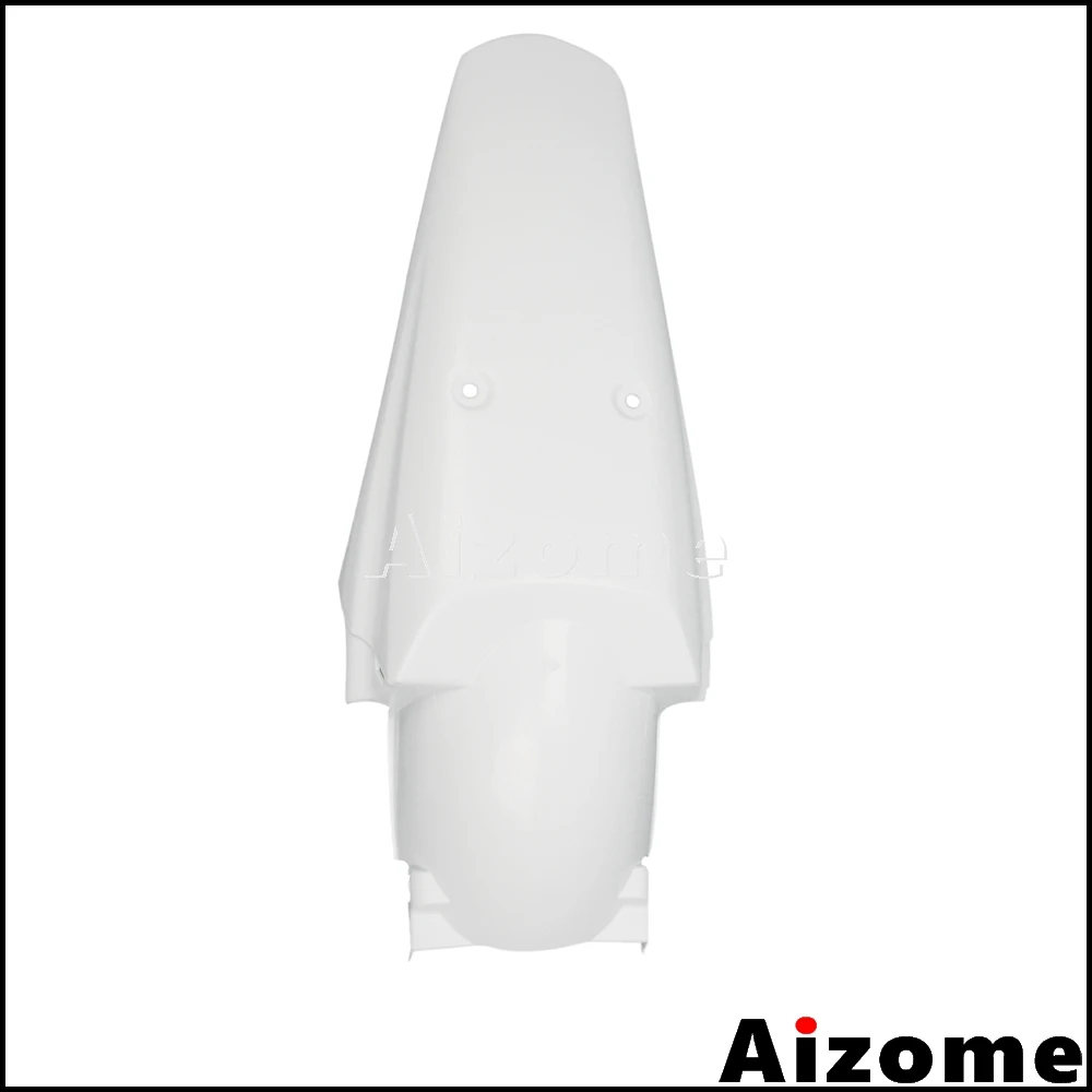 Universal White Enduro Rear Mudguard For Honda CR XR CRF 100 150 200 230 250 350 400 450 500 600 650 Dirt Bike Motocross Fender