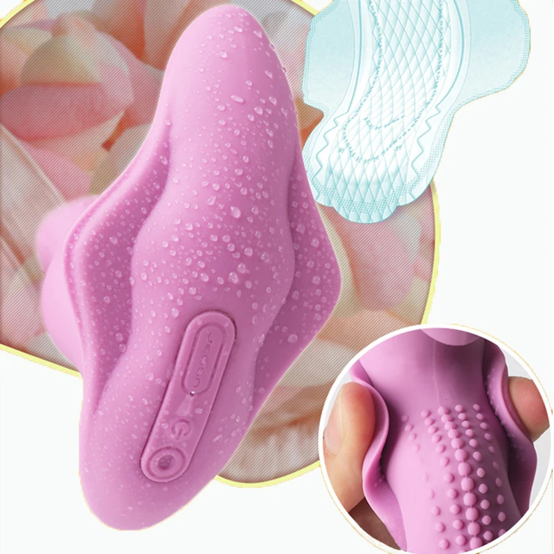 Silent Soft Skin Friendly Wearable Butterfly Massage Toy Wireless Remote Control Dildo Adult Sex Toys for Women Vibrator Panties