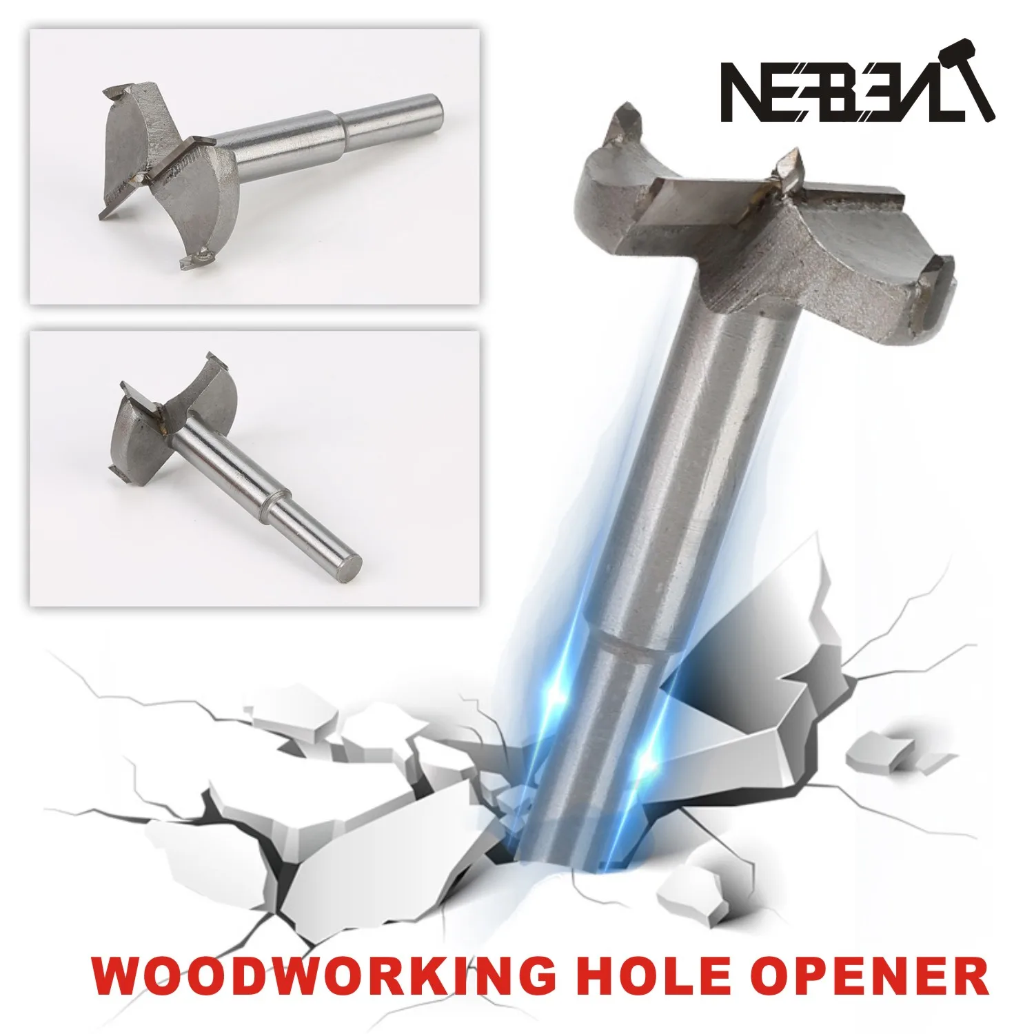 Center Drill Bit Tungsten For Wood Cut Suit Woodworking Various Specifications Hole Reaming Saw Cutter Saw Cutting Kit Opener