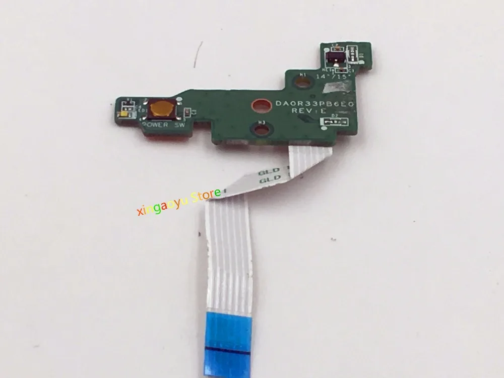 DA0R33PB6E0 DA0R39PB6D0 Original Power Button Board w / Cable For HP G4-2000 G6-1000 G6-2123us,  32R33PB0010