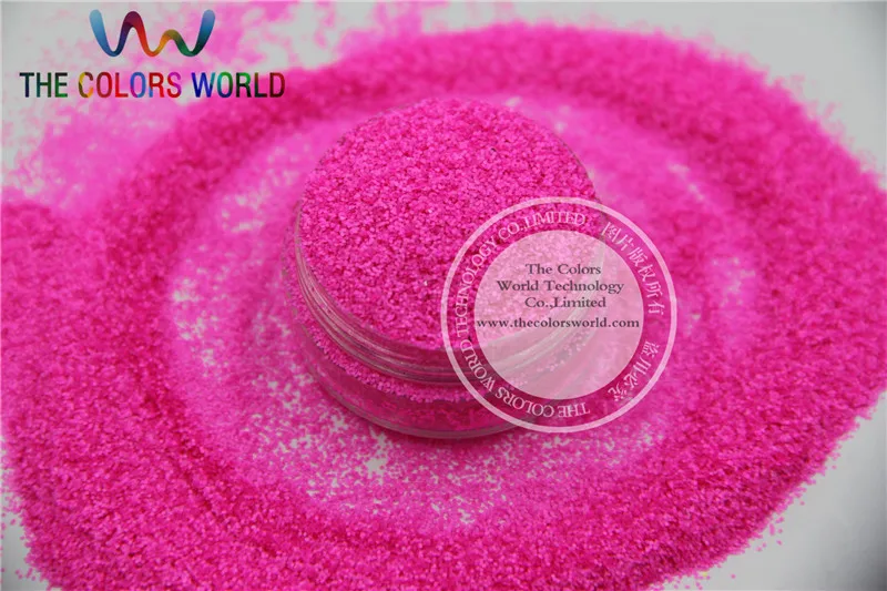 

TCF510 Neon Rose-Carmine Colors 0.4mm size solvent resistant glitter for nail Art nail Polish or other DIY decoration