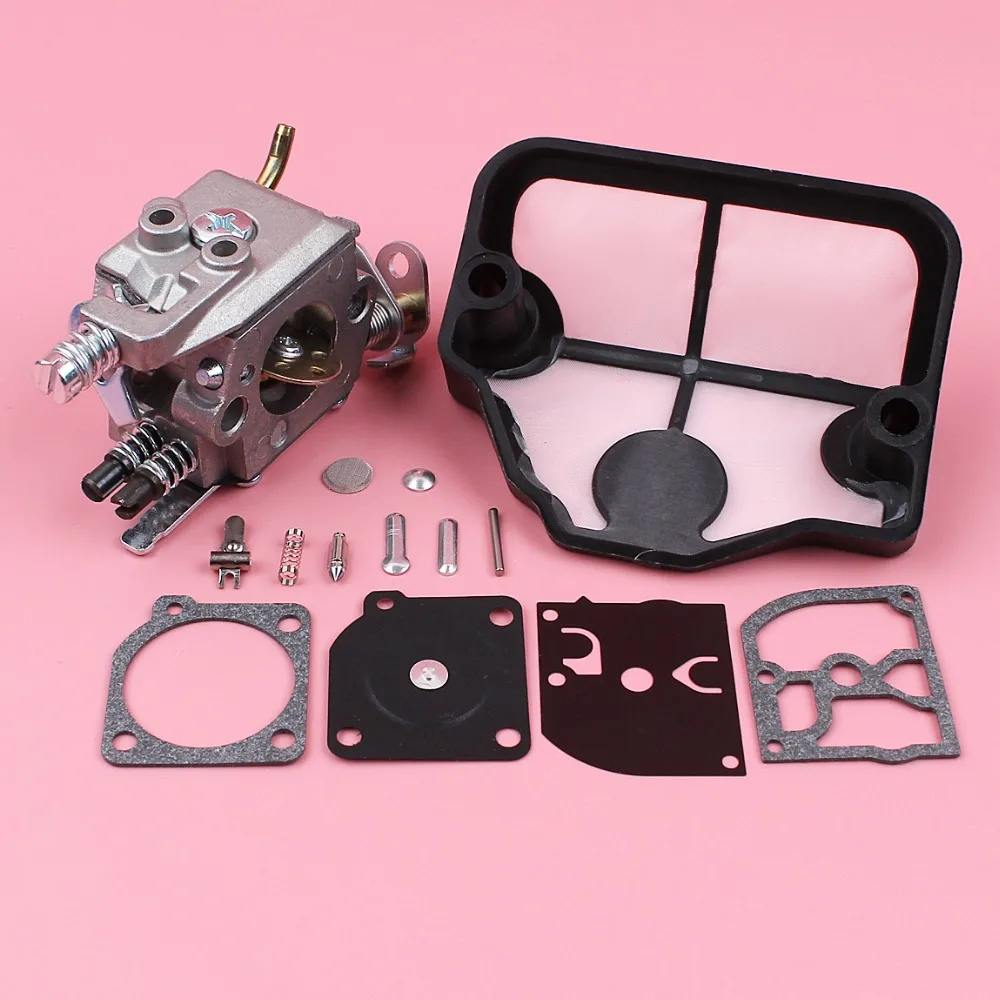 Carburetor Air Filter Carb Rebuild Repair Kit For Husqvarna 36 41 136 137 141 142 Chainsaw Spare Part Zama C1Q-W29E