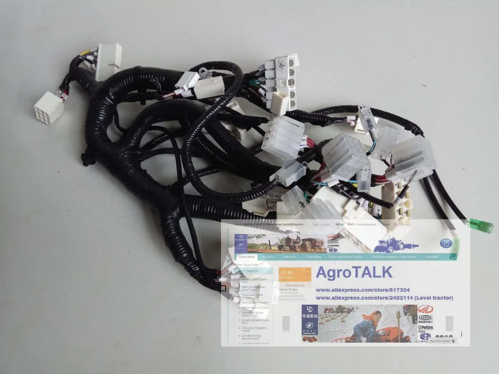 TD900.482A.2 , the wire harness for Foton TD series tractor, please check the code number TD900.482A.2 when order