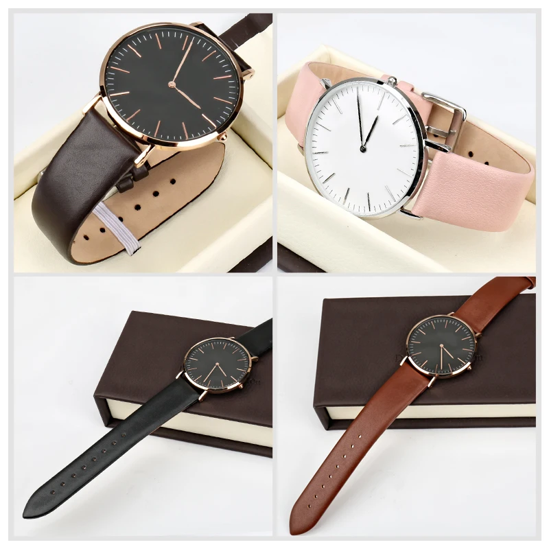 MAIKES Genuine Leather Watch Bracelet Watch Accessories Watch Strap Black Watchband For MIDO DW CK TIMEX TISSOT CASIO Watch Band