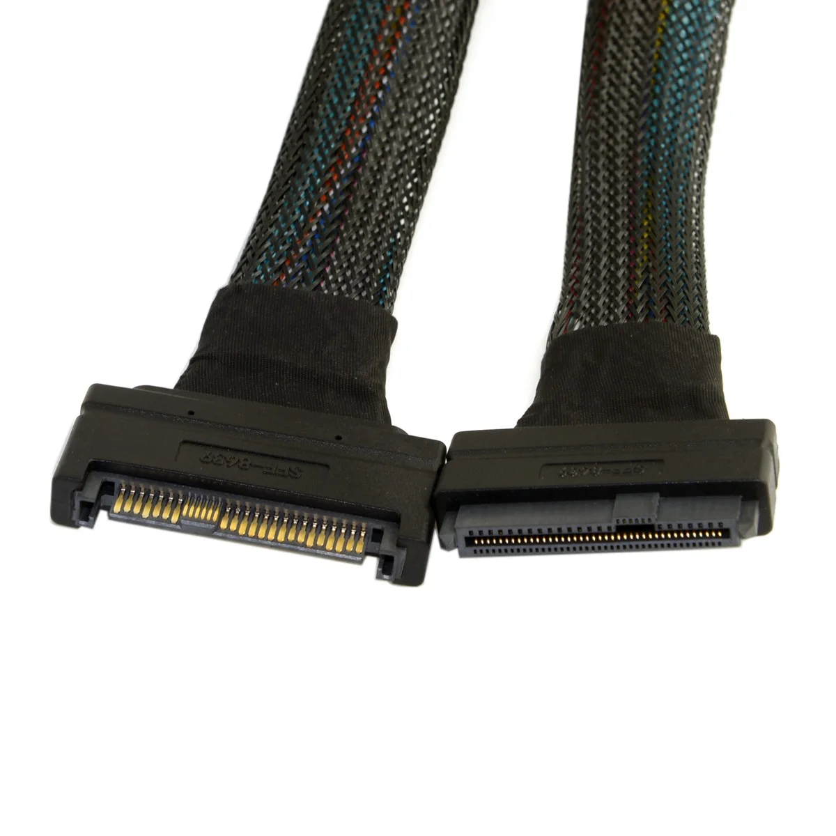 

Zihan 50cm U.2 U2 SFF-8639 NVME PCIe SSD Cable Male to Female 68pin Extension Cable