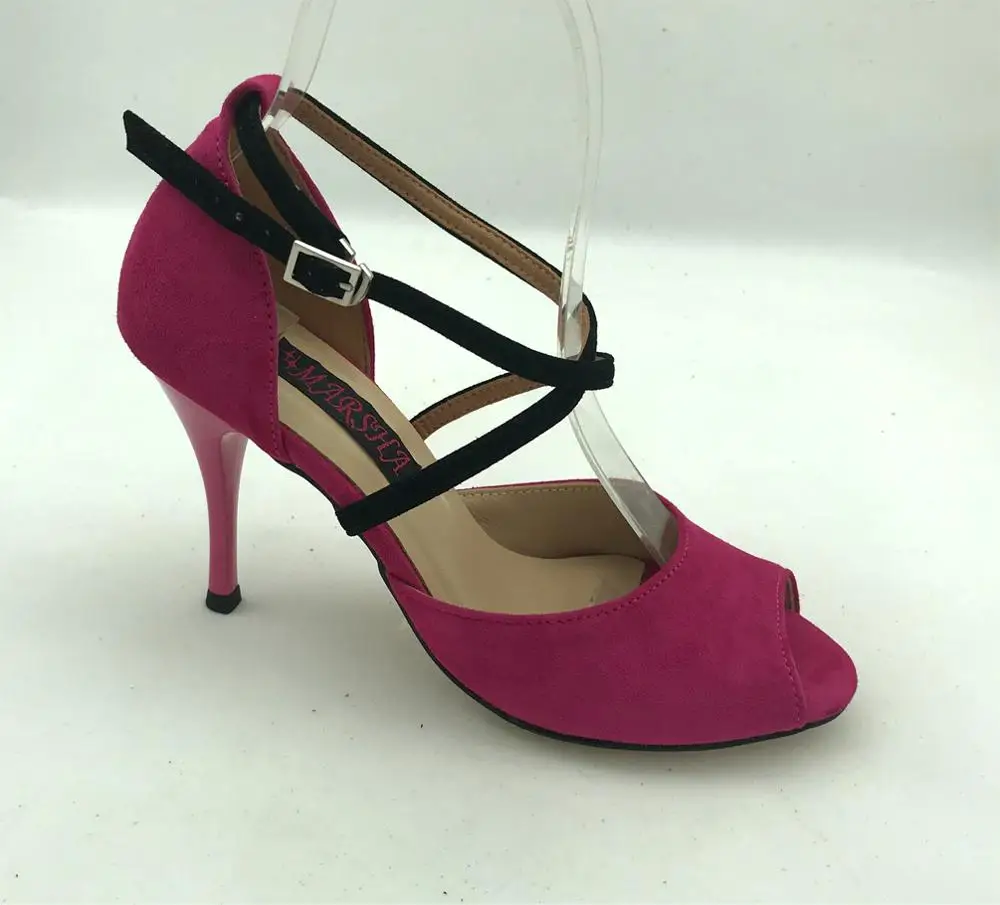 Chaussures de danse Tango argentines pour femmes, confortables et à la mode, chaussures de mariage et de fête, T6255B-RBS