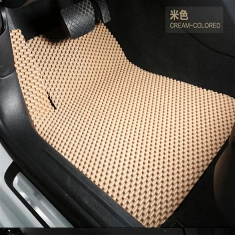 1 X Car PVC Scalable Tailorability Floor Mat Fits For BMW Ben Toyota Honda Mazda Car Models Seat Covers Supports