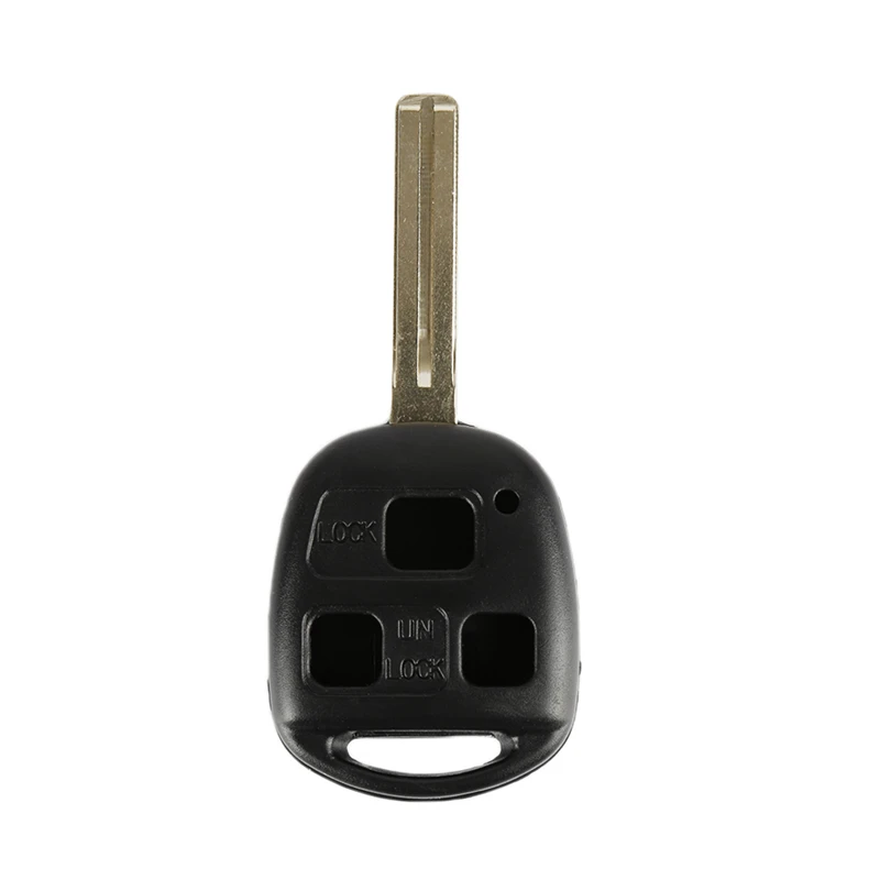 Dropshipping 3 Button Remote Key Protective Shell for GX470 RX350 ES300 RX300 Keyless Entry Key Fob Case Cover Replacement