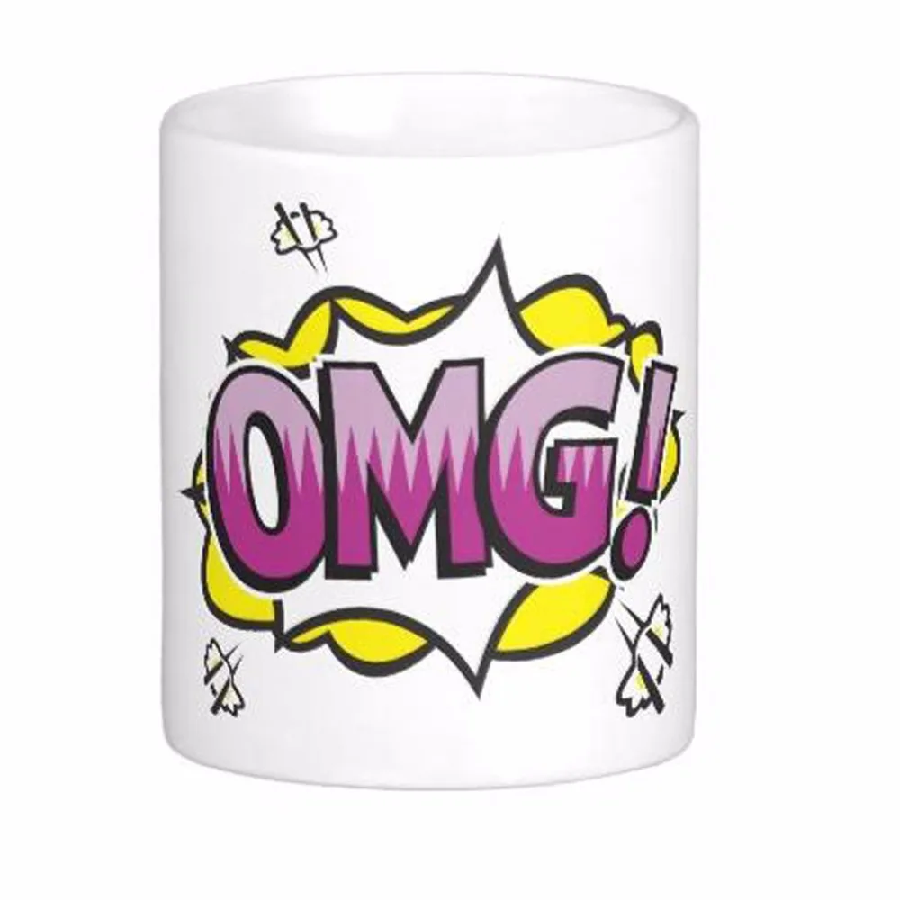 Omg! White Coffee Mugs Tea Mug Customize Gift By LVSURE Ceramic Mug Travel Coffee Mugs