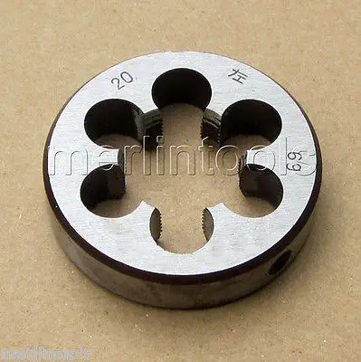 

20mm x 2.5 Metric Left hand Die M20 x 2.5mm Pitch