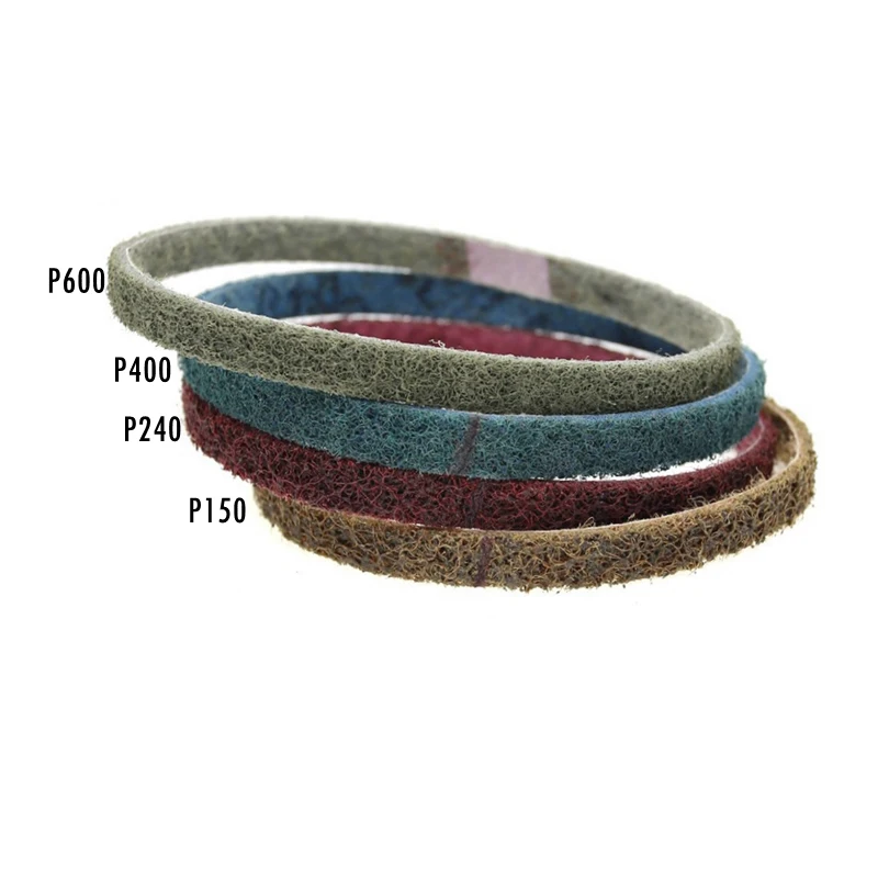 1 piece Nylon Fiber Flax Sanding Belt 330mm/457mm/520mm Very Coarse to Fine Abrasive  Bands