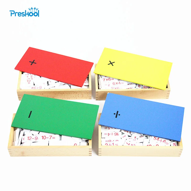 

Baby Toy Montessori Mental Math Arithmetic Board Wood for Early Childhood Education Preschool Kids Brinquedos Juguetes