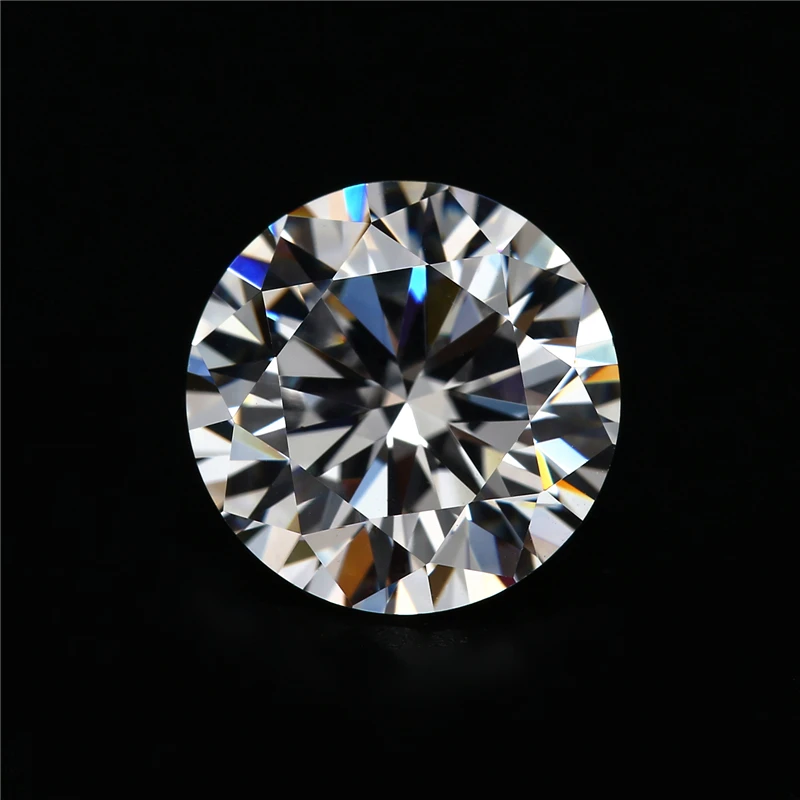 Size 0.8mm~12mm EF GH D Color Round Shape Lab Grown Loose Moissanite Stone Test Positive (Size 5mm-12mm With Certificate)