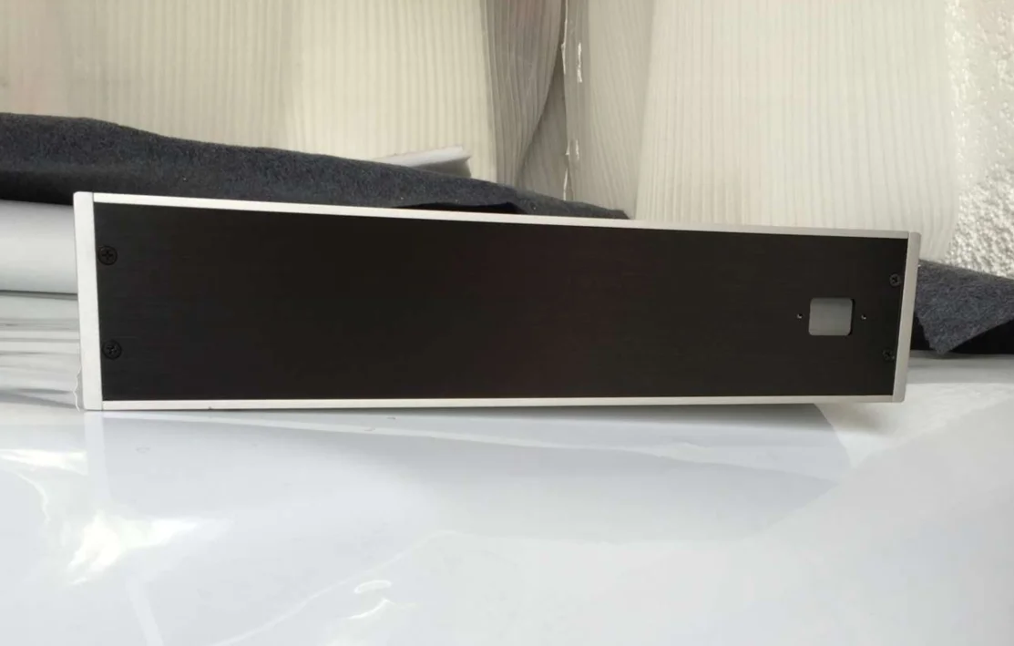 GZLOZONE полностью алюминиевый корпус DIY чехол/предусилитель/Amp шасси 430*92*360 мм