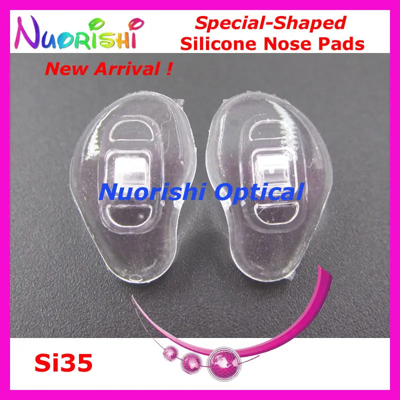 2000pcs Good Quality Eyeglasses Eyewear Glasses Accessories Silicone Nose Pads Screw in or Push in Free Shipping