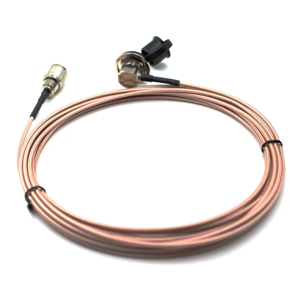 Pink 5 Meter 316 Coaxial Cable UHF/PL-259 Male to Female for QYT KT-8900D TYT TH-9800 Mobile Radio Walkie Talkie Antenna