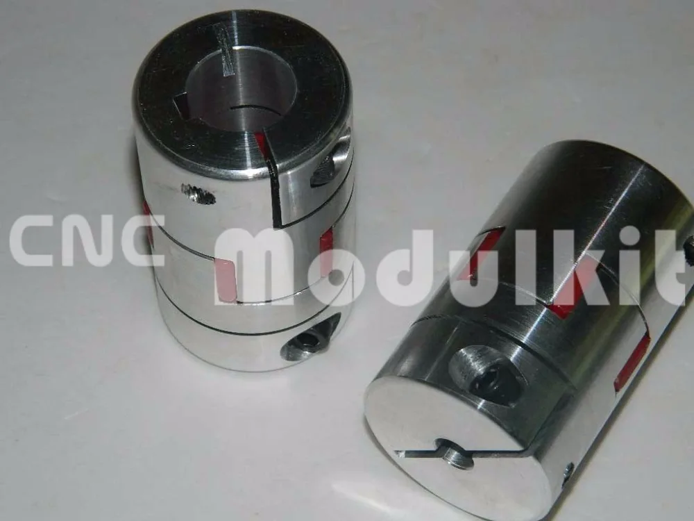 High Precision Coupling D40L66 Internal Bore 14-22mm for CNC Ballscrew / Stepper / Servo System Transmission By CNC Modulkit