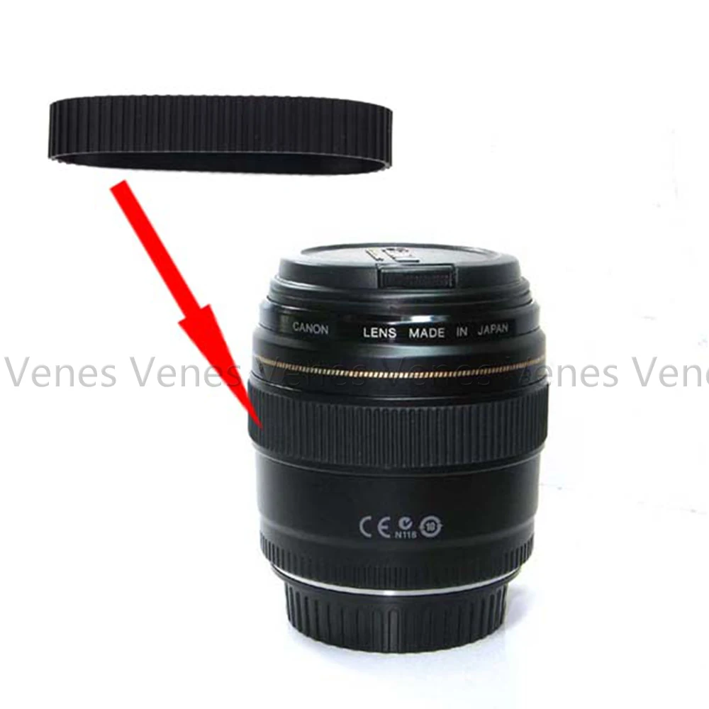 Venes Zoom Ring Rubber Cover Vervanging Deel Voor Canon EF 85mm f/1.8 USM Lens Reparatie