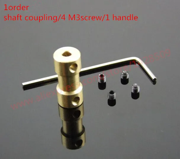 

differet type Copper Shaft Coupling Motor Axle Fittings Model DIY Accessories