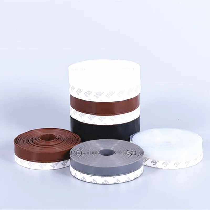 1 Meter Door Gap Self Adhesive Sealing Strips Dustproof And Windproof Pest Control Sound Insulation