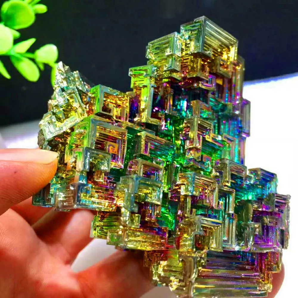 360g Germany imported natural mineral bismuth Furnishing articles ornaments