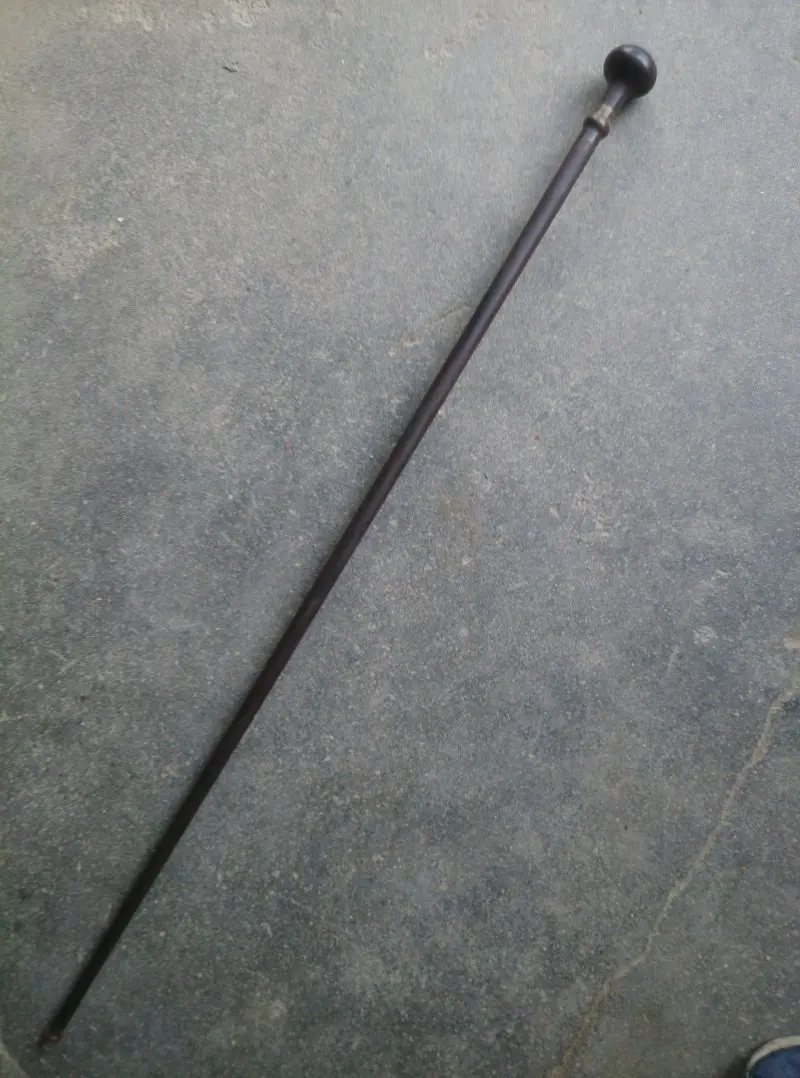 

Rare Old Chinese wooden Cane \walking stick,Ebony,#06,best collection&adornment