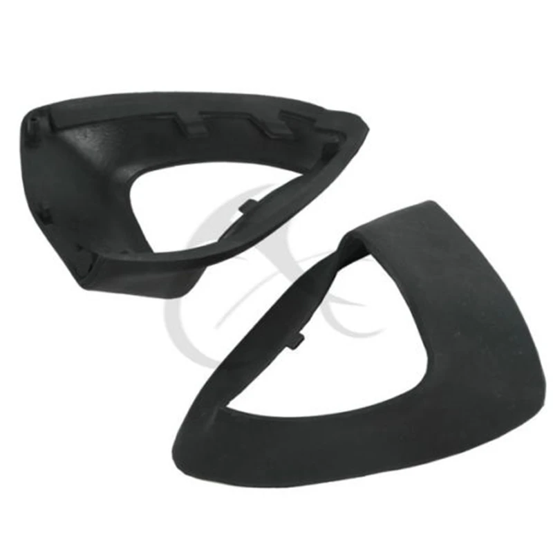 Motorcycle Inner Rearview Mirror Rubber Boots For Honda GL1800 Goldwing 2001-2017 2016 2015 2014 2013 12 11 10 09 08 07 06 Black