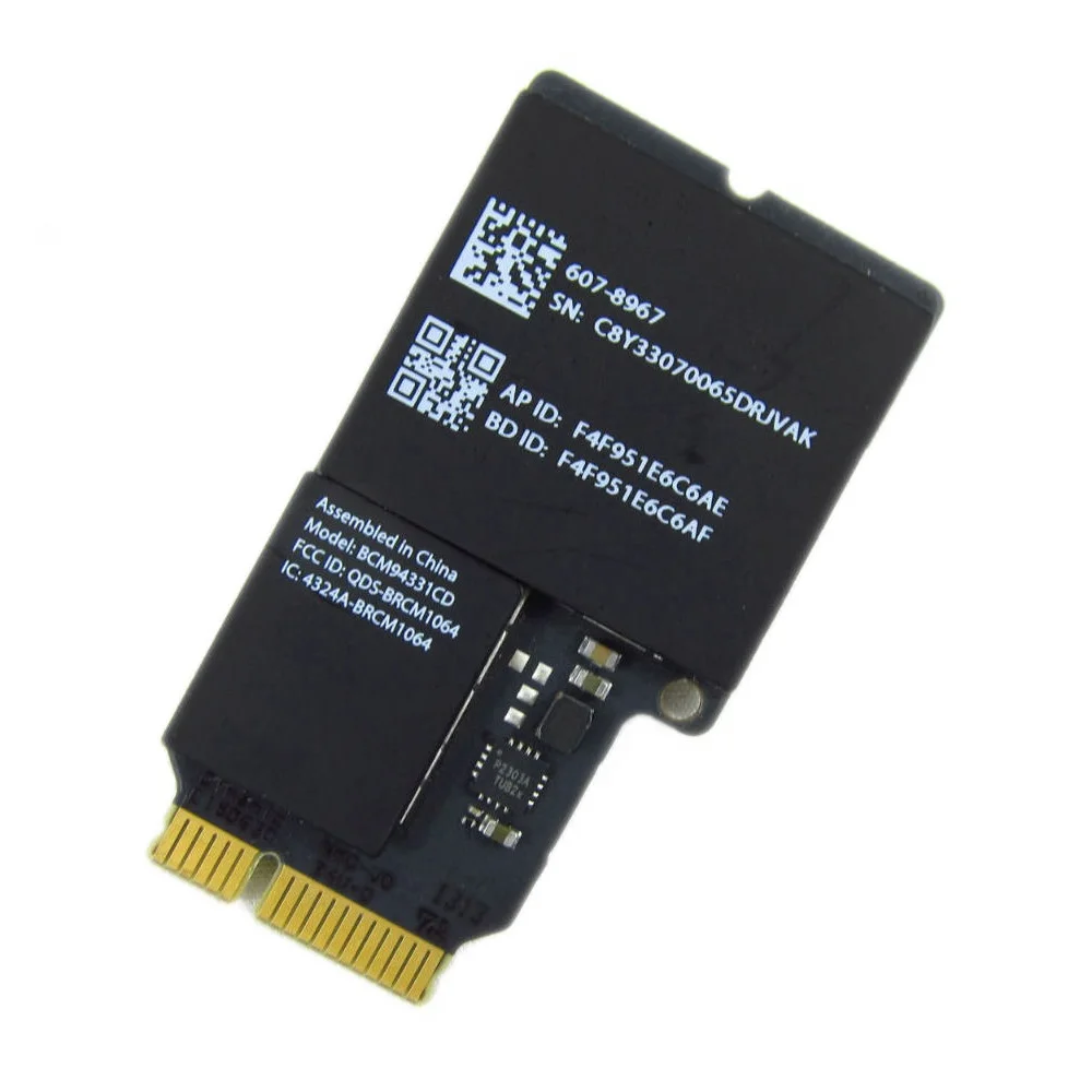 Wireless Bluetooth 4.0 WiFi Card, 802.11a/b/g, 607-8967, BCM94331CD for iMac 21.5 