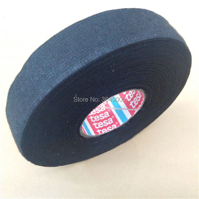 2pcs TESA 51608 Car Cloth Tape Flannelette Public Wire Harness Engine Room Temperature Resistance Tape TESA Adhesive Tape Meters