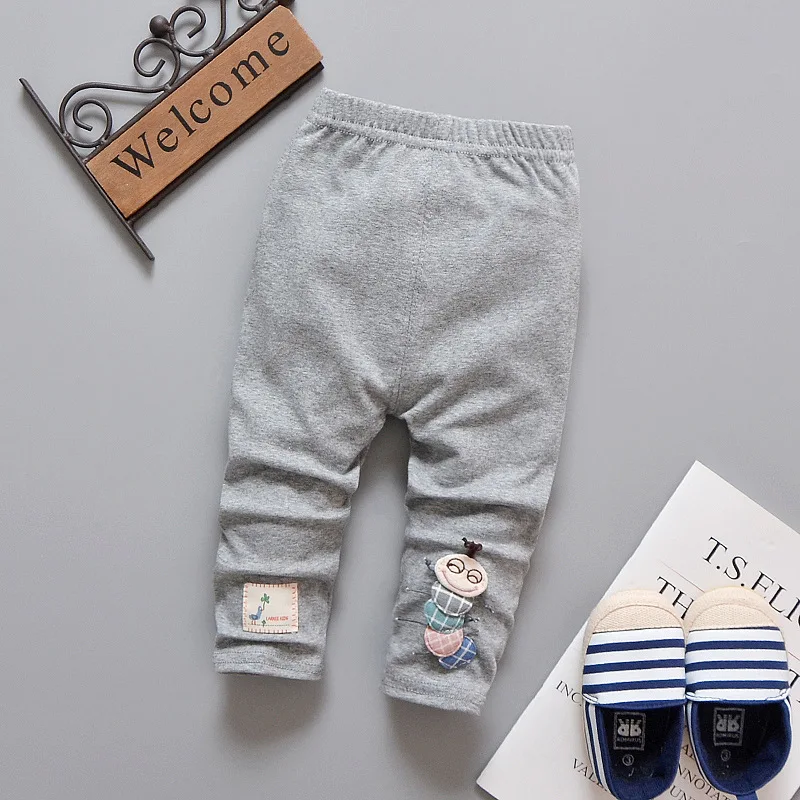 2018 spring new Baby pants Korean Girls Cotton leggings Infants and young children Little ants pattern Children\'s pants 1-3 year