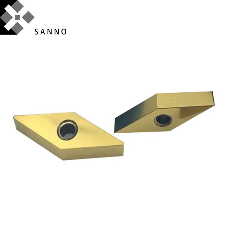 2 Chiếc Cao Tổng VNGA160404/VNGA160408 CNC Carbide Bên Ngoài Biến Dạng Cho Thép Cứng Chế Biến