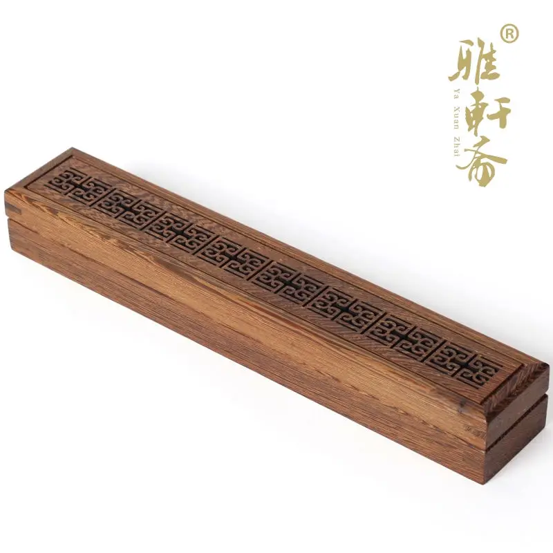 

home decoration Rosewood sandalwood incense incense wood furnace line wings wood box Lying Buddha incense burner