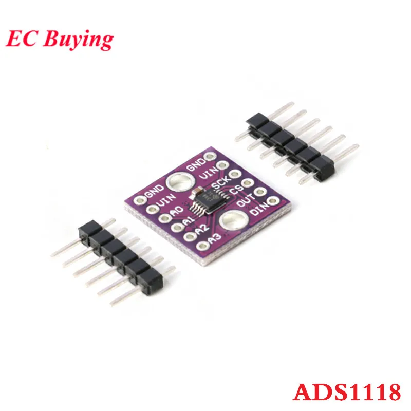 ADS1118 16 AD Converter Module 16 Bit ADC SPI Communication Module Development Board CJMCU-1118