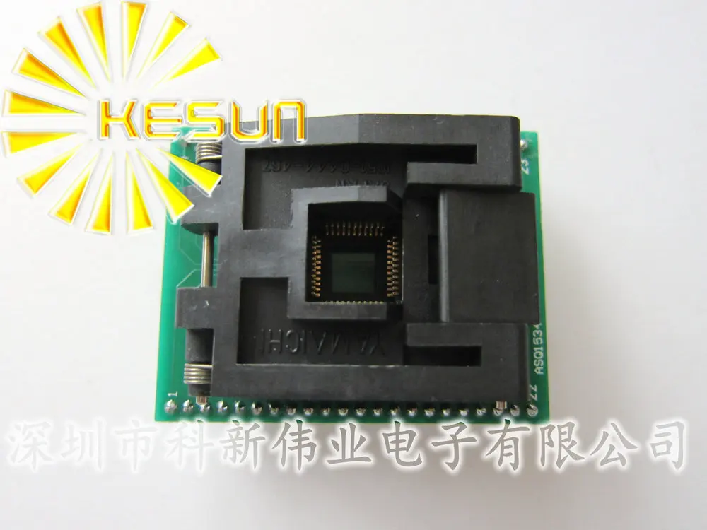 CHIP PROGRAMMER TQFP44 QFP44/ PQFP44 TO DIP40/DIP44  TQFP32 QFP32 / LQFP32 TO DIP28 Adapter Socket