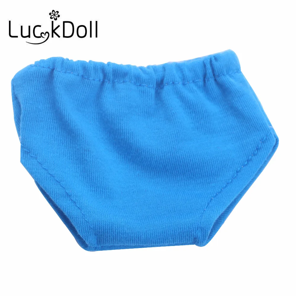 6 kinds of small underpants fit 18 inches  doll or 43 cm  , Children best Birthday Gift N582-N587