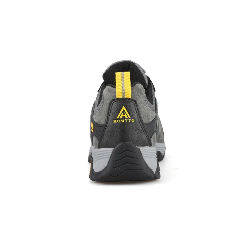 Promoción, zapatos de senderismo de cuero genuino para invierno, Botas de Trekking para exteriores Lightwei, zapatillas de escalada con cordones