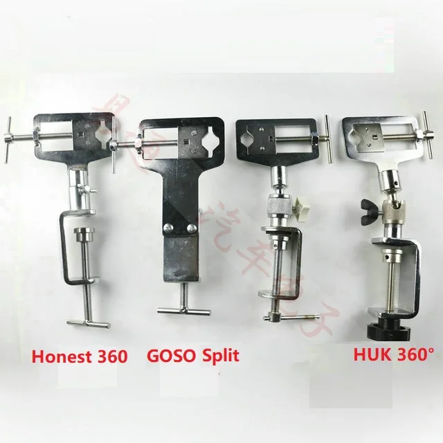 HUK GOSO practice clamp 360 rotation practice clip locksmith lock fixture Tool