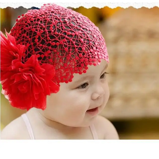 

2019 elastic baby headwear flower Headband for Girls head bands (10pcs/lot)