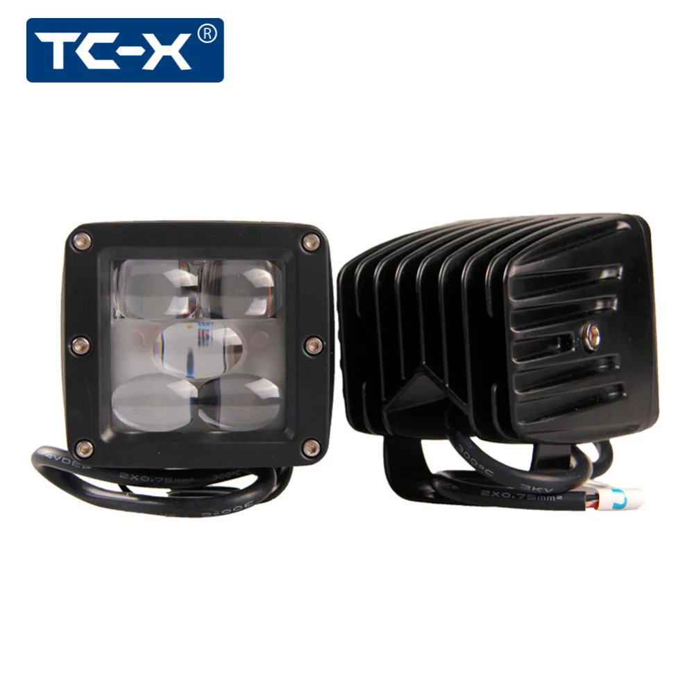 Tc-x 5d levou luz para carro, ptf luz, 6000k, longa distância, 12/24v, para veículo, suv, motocicleta, offroad, caminhão, trabalho