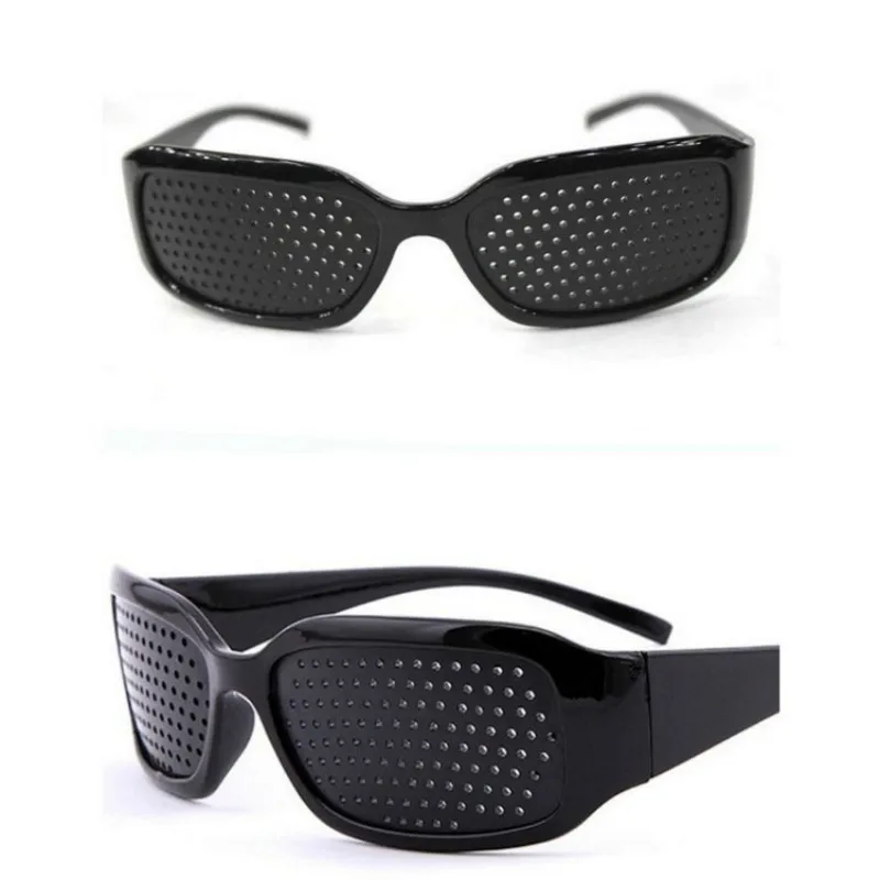 Mask Sunglasses Pinhole Glasses Eyesight Care Improve Vision Eyes Exercise Dioptric Grid Vision correction tool