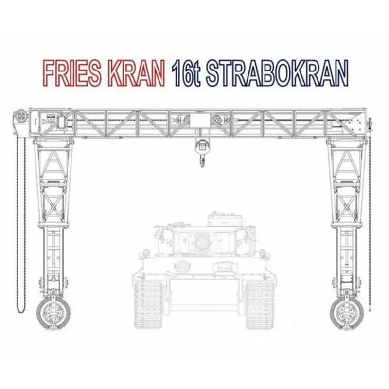 مسلية-1/35 بطاطس كران 16 طن Strabokran ، هواية ، 1943 ، مقياس